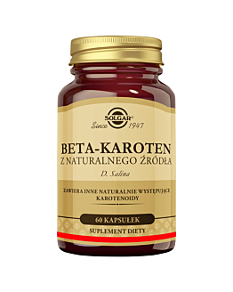 Solgar Naturalny Beta-karoten 7 mg kapsułki