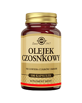 Solgar Olej czosnkowy kapsułki