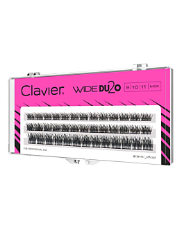 Clavier Wide Du2o kępki rzęs skręt C o objętości 36D 9-10-11mm