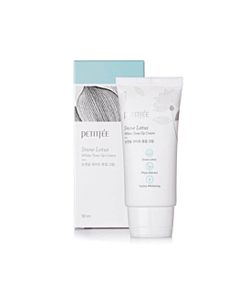 Petitfee Snow Lotus White Tone Up Cream, Krem tonujący, 50ml