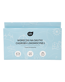 Life Woreczki na chorobę lokomocyjną