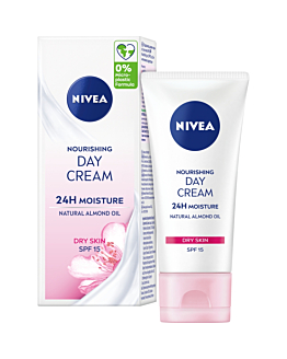 Nivea 24h Dry Sensitive Nawilżenia Odżywczy krem na dzień, cera sucha i wrażliwa 