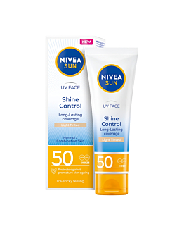 Nivea Sun UV Face Matujący Krem do twarzy wyrównujący koloryt Light, SPF50