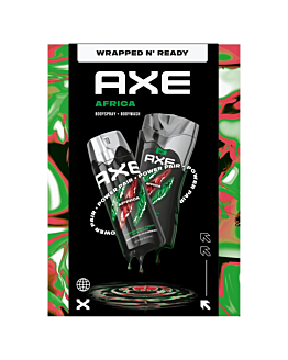 Axe Zestaw Africa: Body spray 150 ml + Żel pod prysznic 250 ml