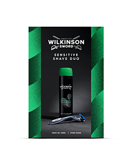 Wilkinson Sword Zestaw: maszynka do golenia Hydro 5 + żel do golenia Sensitive