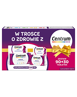 Centrum Woman Tabletki Zestaw, 90+30 szt.