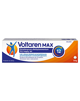 Voltaren MAX 23,2 mg/g żel, 50 g 