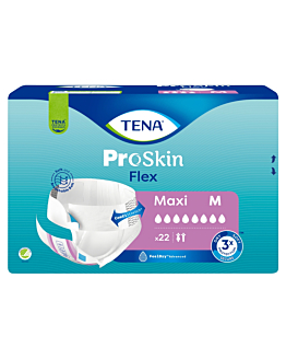 Tena Flex ProSkin Maxi, Pieluchomajtki dla dorosłych, 71-102cm, Medium