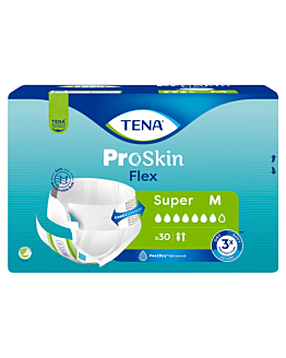 Tena Flex Proskin Super Pieluchomajtki Rozmiar M