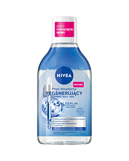 Nivea Regenerujący 5% serum - płyn micelarny 400ml