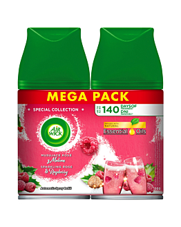 Air Wick Freshmatic Musujące Rose z Maliną/Sparkling Rose and Raspberry, Wkład megapack 2x250 ml