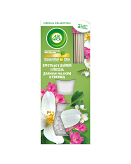 Air Wick Essential Oils Pachnące patyczki kwitnący jaśmin i frezja