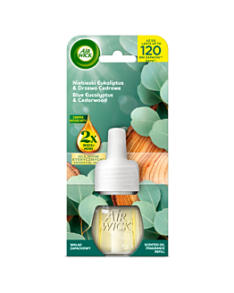Air Wick Elektryczny Niebieski Eukaliptus&Drzewo Cedrowe/Blue Eucalyptus&Cedarwood, Wkład 