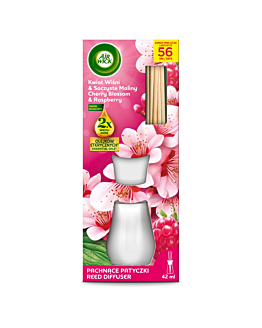 Air Wick Patyczki zapachowe Kwiat Wiśni & Soczyste Maliny/Cherry Blossom & Raspberry 