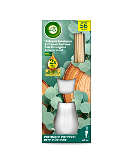Air Wick Patyczki zapachowe Niebieski Eukaliptus & Drzewo Cedrowe/Blue Eucalyptus & Cedarwood 