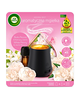 Air Wick Aromatyczna Mgiełka Biała Peonia&Kwitnący Jaśmin/White Peony&Jasmin Blossom, Komplet 