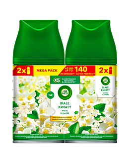 Air Wick Freshmatic Białe Kwiaty/White Flowers, Wkład megapack 2x250 ml