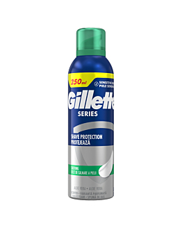 Gillette Series Schiuma da barba, pelle sensibile