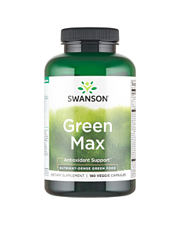 Swanson Green Max Kapsułki, 180 szt.