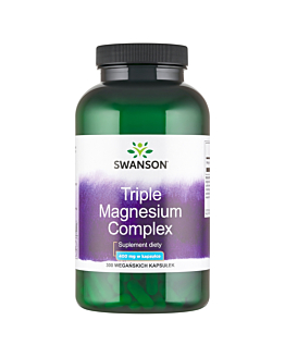 Swanson Triple Magnesium Complex 400 mg Kapsułki, 300 szt.