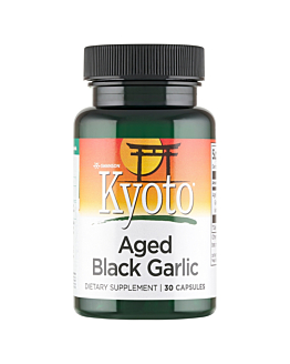 Swanson Kyoto Aged Black Garlic Kapsułki, 30 szt.