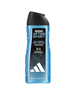 adidas After Sport żel pod prysznic 3 w 1 dla mężczyzn, 400 ml