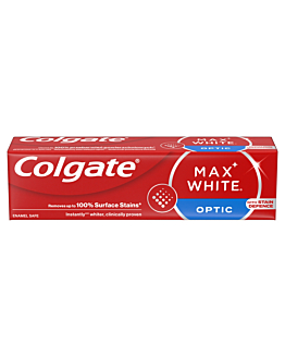 Colgate Max White Optic Wybielająca pasta do zębów natychmiastowy efekt 