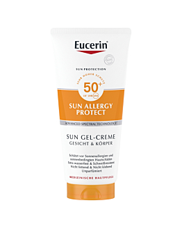 Eucerin Sun Allergy Protect SPF50+ Żel-krem ochronny do twarzy i ciała