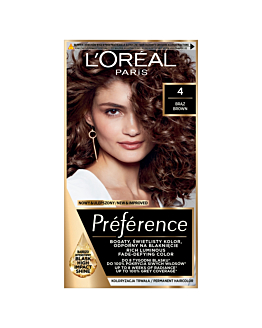 L’Oréal Preference Farba do włosów, 4.0 Tahini Brąz