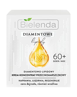 Bielenda Diamentowe Lipidy Diamentowo-lipidowy krem przeciwzmarszczkowy 60+ dzień/noc 50m