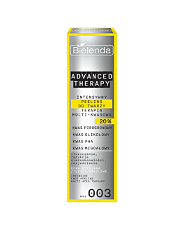 Bielenda Advanced Therapy Multi-kwasowy 20% Intensywny peeling do twarzy terapia  003