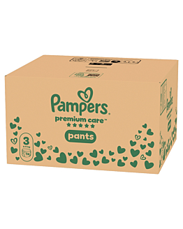 Pampers Premium Care Pants Pieluchomajtki Rozm. 3 Midi, 114 szt.