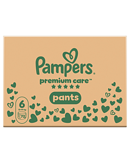 Pampers Premium Care Pants Pieluchomajtki Rozm. 6, 72 szt.