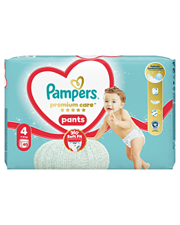 Pampers Premium Care Pieluchomajtki Rozm.4, 40 szt.