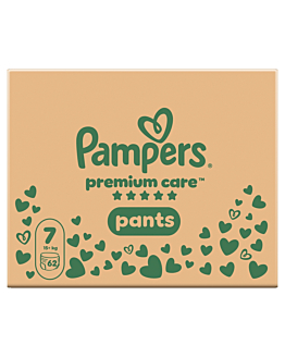 Pampers Premium Care Mth Pants Pieluchomajtki Rozm. 7 XXLarge, 62 szt.