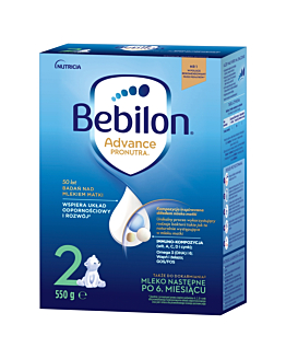 Bebilon 2 Advance Pronutra Mleko następne po 6. miesiącu, 550 g