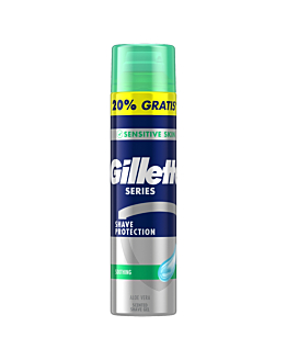 Gillette Series Gel da barba, pelle sensibile