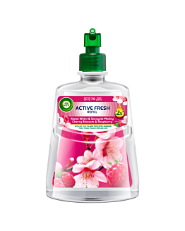 Air Wick Active Fresh Kwiat Wiśni & Soczyste Maliny  Refill, 228 ml