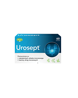 Urosept tabletki drażowane 60 tabl. (4 blist. po 15 tabl.)