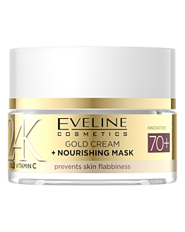 Eveline 24K Gold Vitamin C Krem do twarzy, 70+, 50,ml