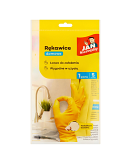 Jan Niezbędny Rękawice Domowe Rozm. S 1 Para