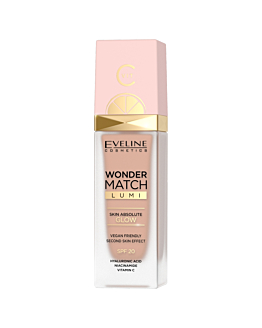Eveline Wonder Match Lumi Podkład rozświetlający SPF 20, 20 Nude Warm