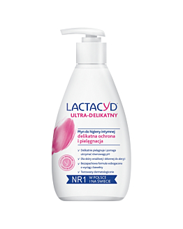 Lactacyd Ultra-Delikatny płyn do higieny intymnej, 200 ml