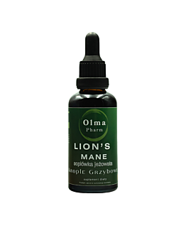 Olma Pharm LION’S MANE Krople Grzybowe 50 ml DER 5:1