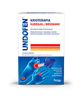 Undofen Krioterapia, Usuwanie brodawek i kurzajek