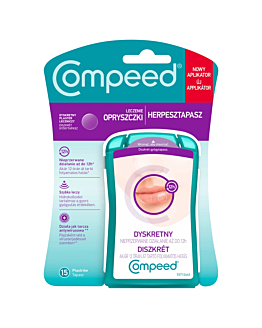 Compeed Plastry na opryszczkę, 15 szt.