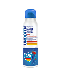 Undofen Aktywny Spray 48 h do Stóp i Obuwia