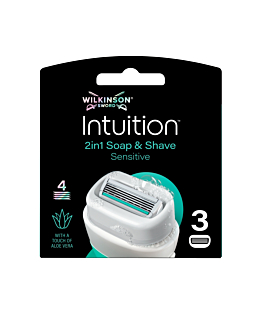 Wilkinson Intuition 2in1 Sensitive, wkłady, 3 szt.
