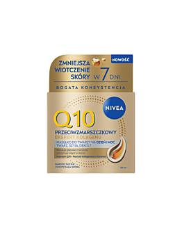 Nivea Q10 Ekspert Kolagenu Masełko do twarzy na dzień i noc 
