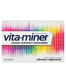 Acti Vita-Miner, Zestaw witamin i minerałów, Tabletki
